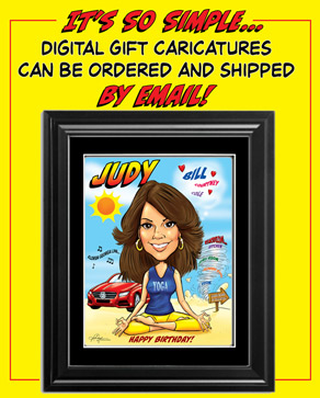 QuickDraw Digitak Gift Caricatures